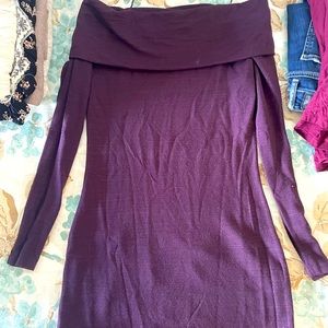 Never worn below knee sweater dress